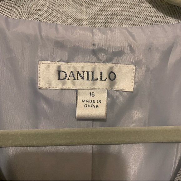 Size 16 two piece pant suit women’s office wear for work pants & blazer included - Picture 5 of 6